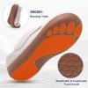 image:imageMens Walking Shoes Wide Diabetic Shoes Adjustable Swollen Feet Neuropathy Orthopedic Shoes Breathable Barefoot Zero Drop SneakersBeige
