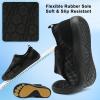 image:imageMens Wide Slippers Comfy Diabetic Orthopedic Shoes Adjustable House Slippers Swollen Feet Walking ShoesBlackplaid