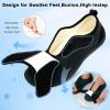 image:imageMens Wide Slippers Comfy Diabetic Orthopedic Shoes Adjustable House Slippers Swollen Feet Walking ShoesDarkblue