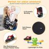image:imageScurtain Toddler Slippers Winter Boots Kids Slippers Girls Boys Toddler Snow Boots Baby Warm Socks Lightweight House Shoes NonSlip Ankle Booties Walking ShoesDeer
