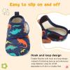 image:imageScurtain Toddler Slippers Winter Boots Kids Slippers Girls Boys Toddler Snow Boots Baby Warm Socks Lightweight House Shoes NonSlip Ankle Booties Walking ShoesBlue Dinosaur